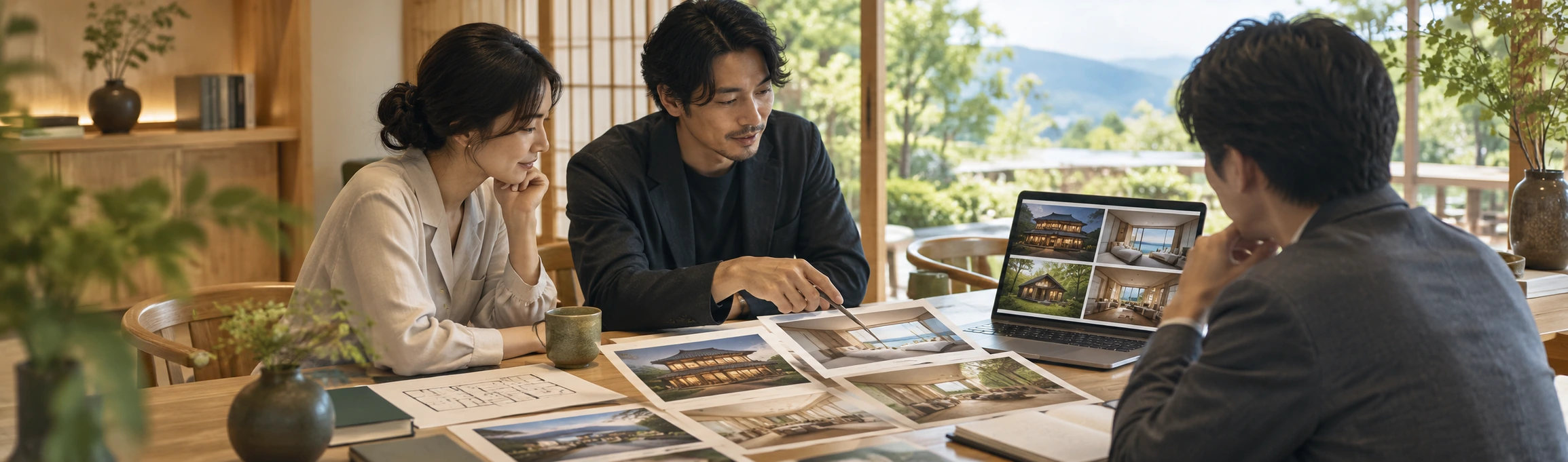 宿ごとに異なる改善を考えるコンサルティングのイメージ